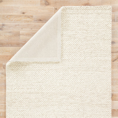 product image for Karlstadt Solid Rug in Whisper White & Simply Taupe design by Jaipur Living 4