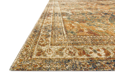 product image for Sebastian Rug in Lagoon / Spice by Loloi 7
