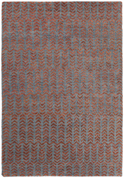 product image of selene blue rust hand knotted rug by chandra rugs sel48903 576 1 510