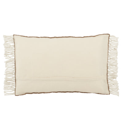 product image for Settia Odessa Indoor/Outdoor Taupe & Ivory Pillow 2 46