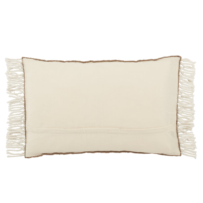 media image for Settia Odessa Indoor/Outdoor Taupe & Ivory Pillow 2 214
