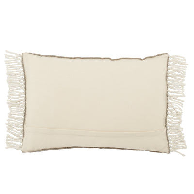 product image for Settia Odessa Indoor/Outdoor Gray & Ivory Pillow 2 52