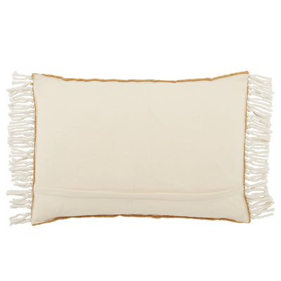 product image for Settia Odessa Indoor/Outdoor Gold & Ivory Pillow 2 84