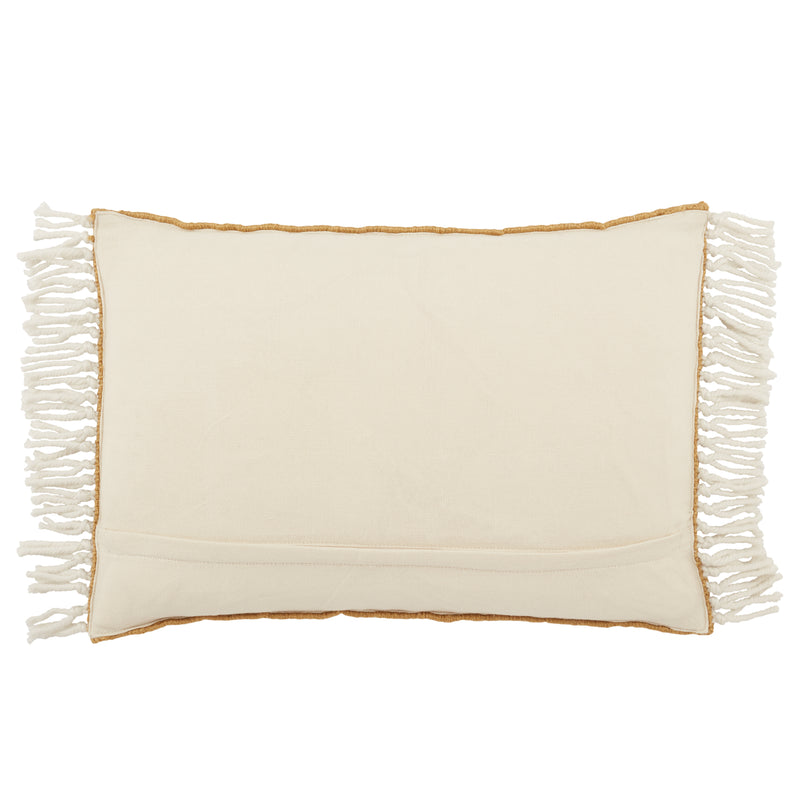 media image for Settia Odessa Indoor/Outdoor Gold & Ivory Pillow 2 294
