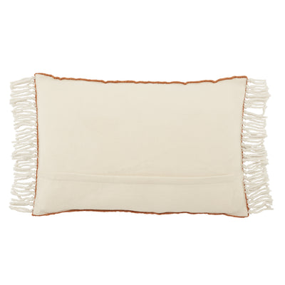 product image for Settia Odessa Indoor/Outdoor Terracotta & Ivory Pillow 2 75