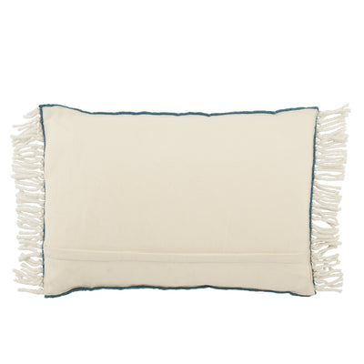 product image for Settia Odessa Indoor/Outdoor Blue & Ivory Pillow 2 13