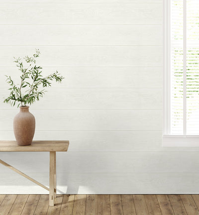 product image for Stacks Peel-and-Stick Wallpaper in Dove White by Stacy Garcia for NextWall 18