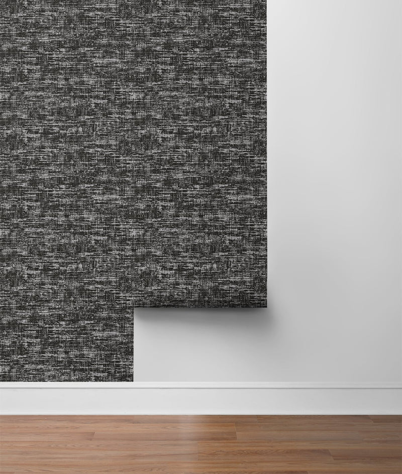 media image for Interference Peel-and-Stick Wallpaper in Ash Grey by Stacy Garcia for NextWall 276