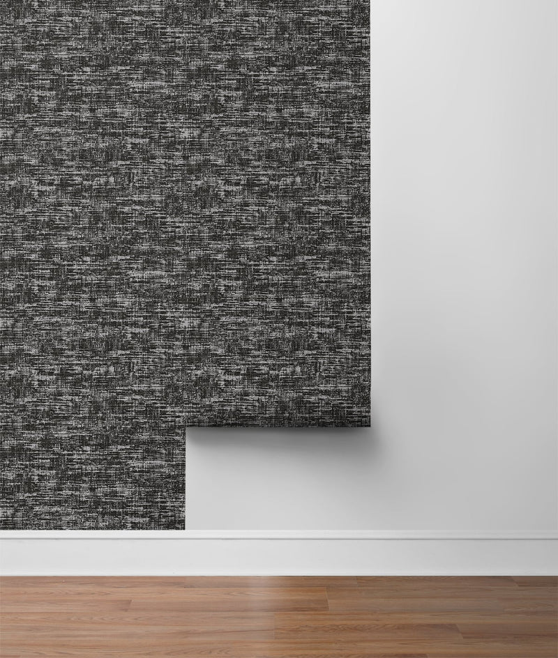 media image for Interference Peel-and-Stick Wallpaper in Ash Grey by Stacy Garcia for NextWall 222