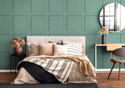 product image for Squared Away Peel-and-Stick Wallpaper in Sea Green by Stacy Garcia for NextWall 69
