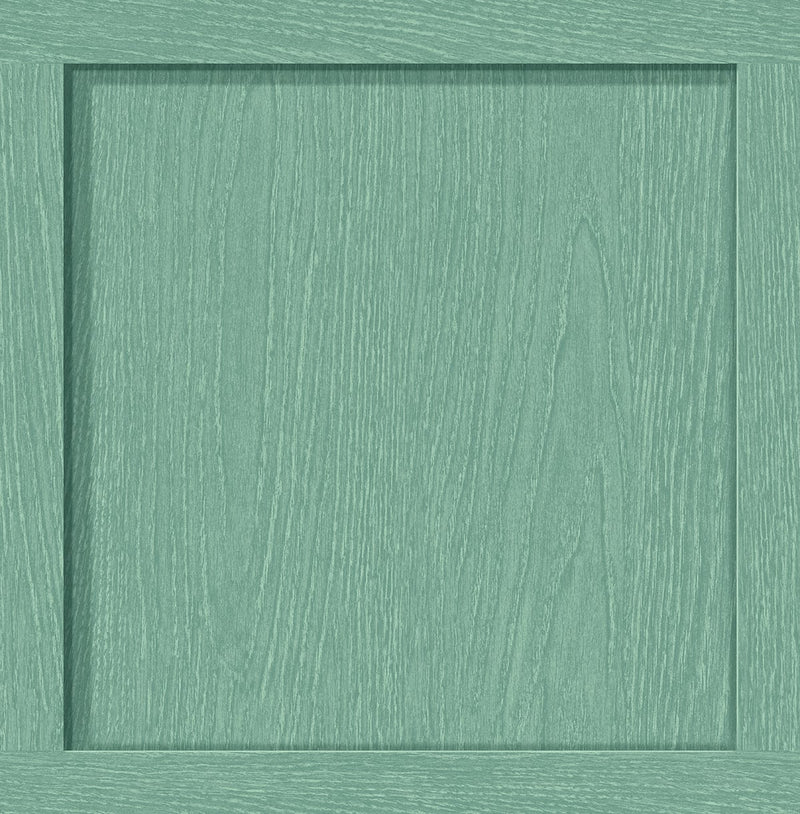 media image for Squared Away Peel-and-Stick Wallpaper in Sea Green by Stacy Garcia for NextWall 27