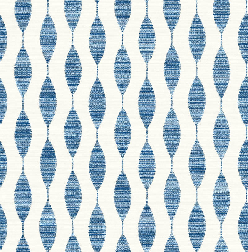 media image for Ditto Peel-and-Stick Wallpaper in French Blue by Stacy Garcia for NextWall 232