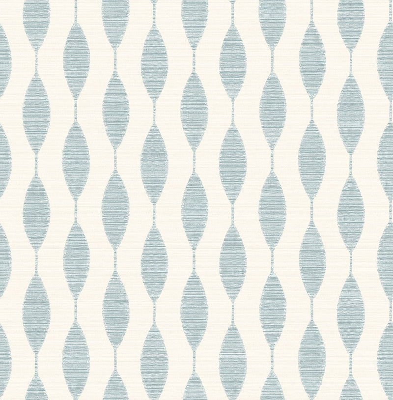 media image for Ditto Peel-and-Stick Wallpaper in Blue Opal by Stacy Garcia for NextWall 266