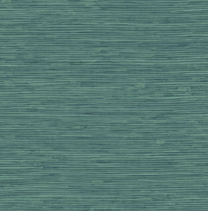media image for Saybrook Faux Rushcloth Peel & Stick Wallpaper in Paradise Teal by Stacy Garcia 22