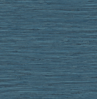 product image for Saybrook Faux Rushcloth Peel & Stick Wallpaper in Nautica Blue by Stacy Garcia 66