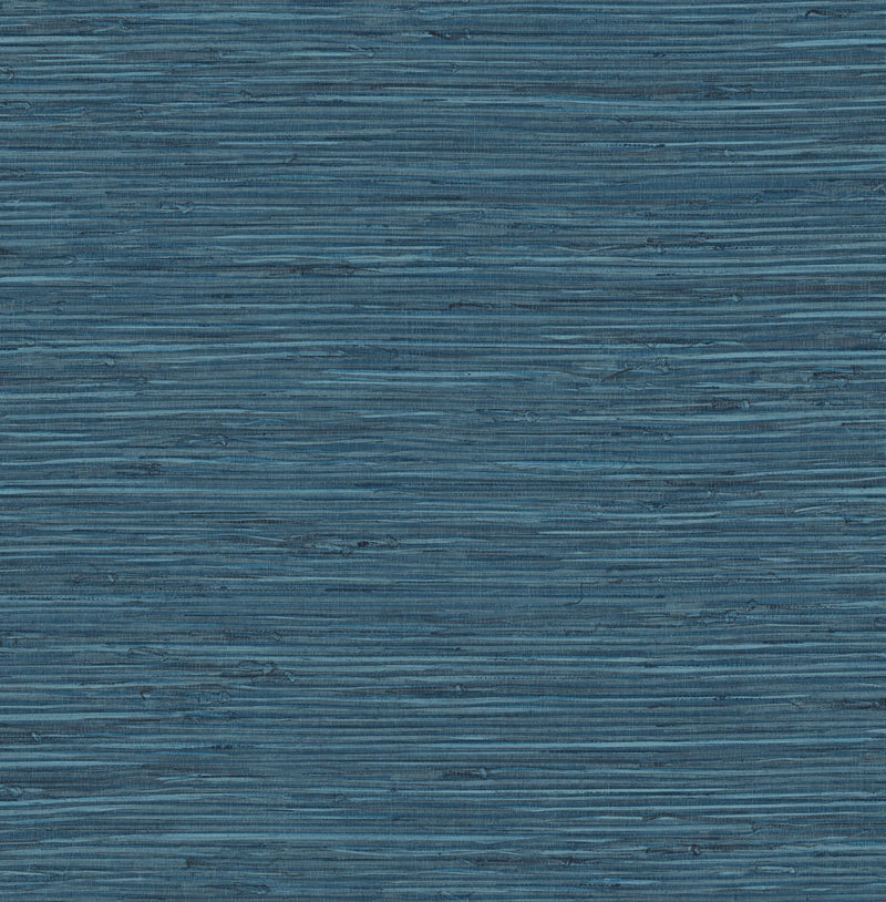 media image for Saybrook Faux Rushcloth Peel & Stick Wallpaper in Nautica Blue by Stacy Garcia 222
