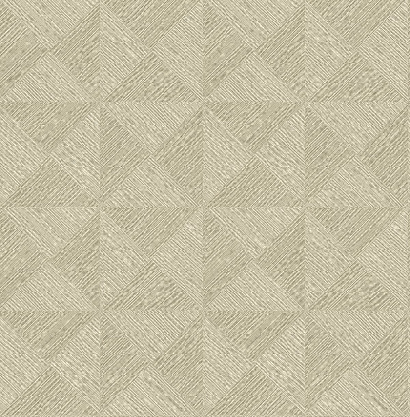 media image for Geo Inlay Peel & Stick Wallpaper in Khaki by Stacy Garcia 293