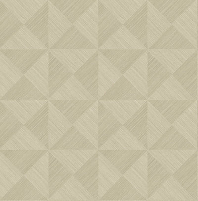 product image of Sample Geo Inlay Peel & Stick Wallpaper in Khaki by Stacy Garcia 587