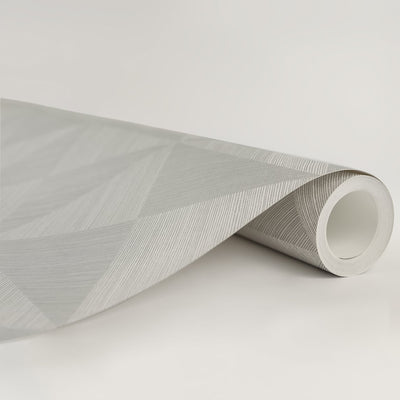 product image for Geo Inlay Peel & Stick Wallpaper in Lunar Grey by Stacy Garcia 86