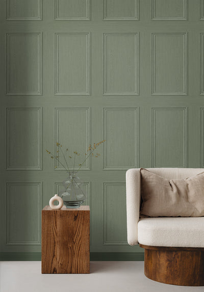 product image for Faux Wood Panel Peel & Stick Wallpaper in Fresh Rosemary by Stacy Garcia 21