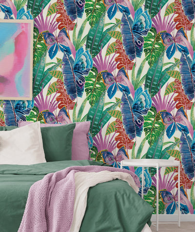 product image for Mariposa Peel & Stick Wallpaper in Jewel Box 49