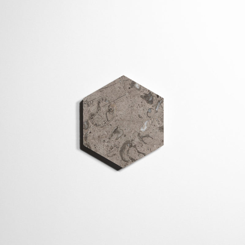 media image for sage gray 5 hexagon tile by burke decor sg5hx 2 291