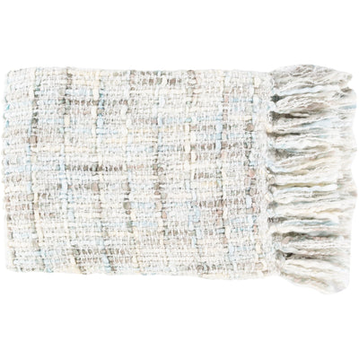 product image for Saugatuck SGK-1000 Hand Woven Throw in Ivory by Surya 37