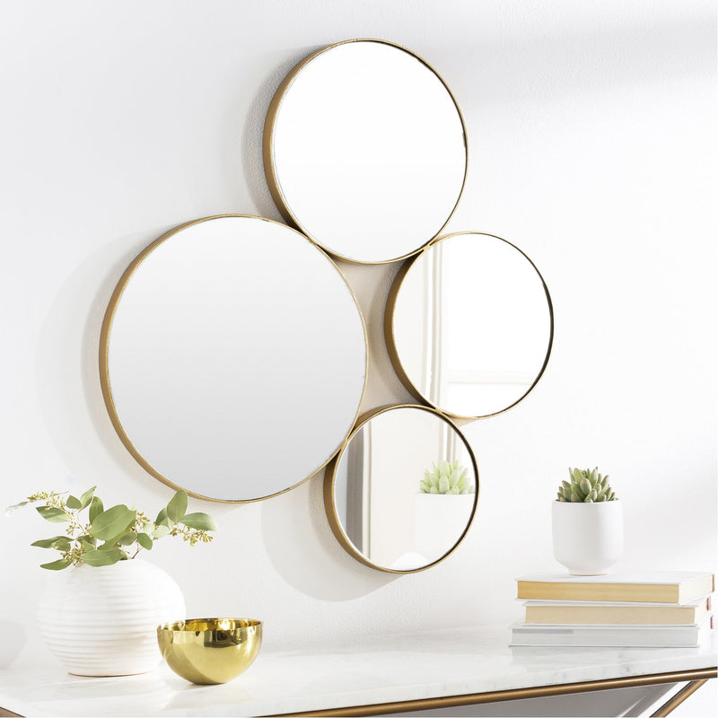 media image for Sophie SHE-001 Mirror in Gold by Surya 231