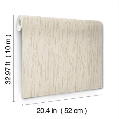 product image for Piedmont Bamboo Wallpaper in Ivory 24