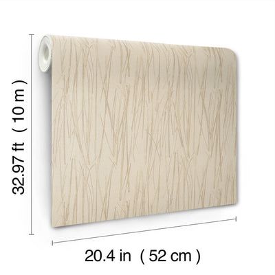 product image for Piedmont Bamboo Wallpaper in Linen 87