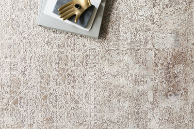 product image for Sienne Rug in Ivory & Pebble by Loloi 86
