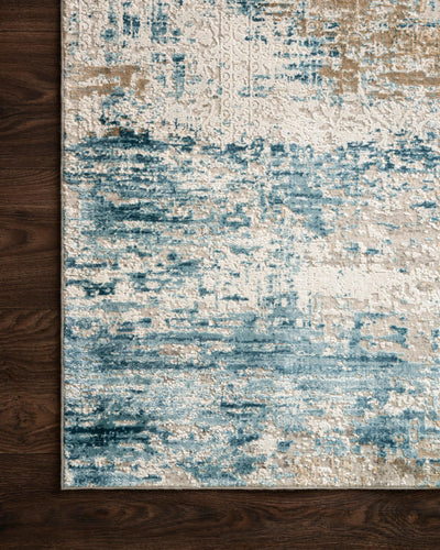 product image for Sienne Rug in Ivory & Azure by Loloi 2