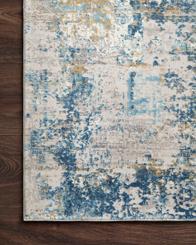 product image for Sienne Rug in Grey / Blue by Loloi 78