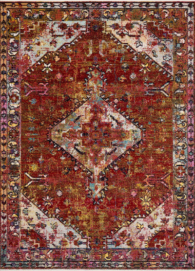 product image for Silvia Rug in Red & Multi 79