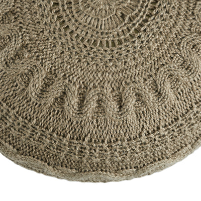product image for Sitka Etta Taupe & Olive Pouf 2 56