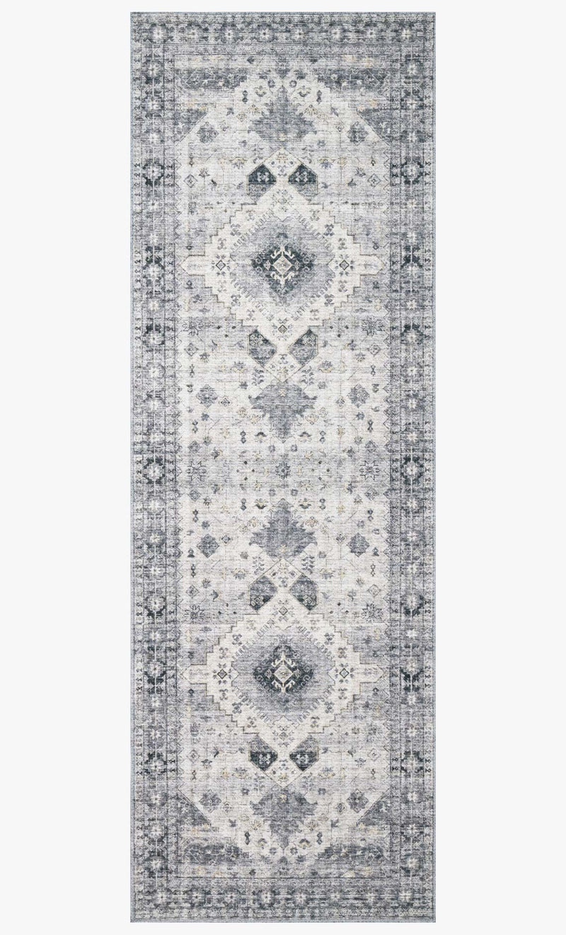 media image for Skye Rug in Silver & Grey by Loloi 298