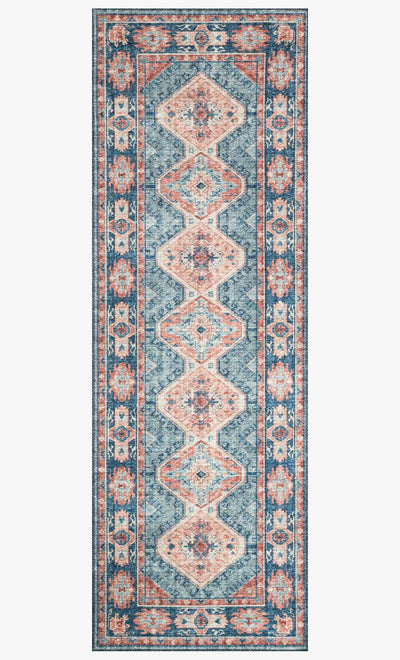 product image for Skye Rug in Turquoise & Terracotta by Loloi 12