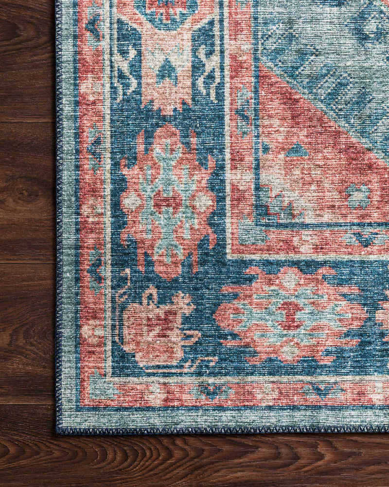 media image for Skye Rug in Turquoise & Terracotta by Loloi 295