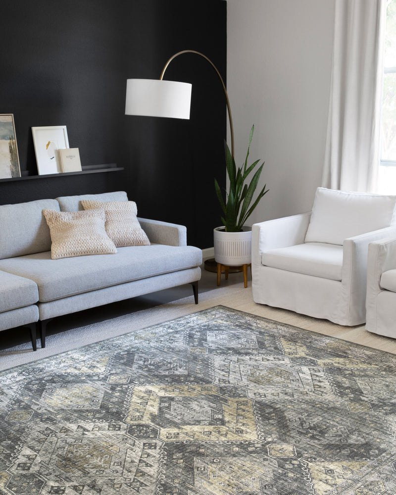 media image for Skye Rug in Graphite & Silver by Loloi 260