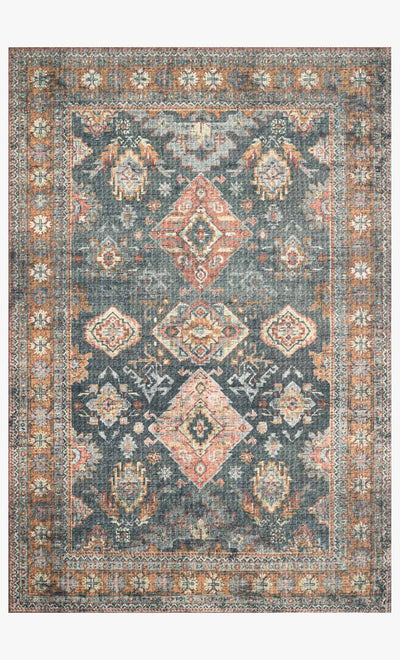 product image of Skye Rug in Sea & Rust by Loloi 523