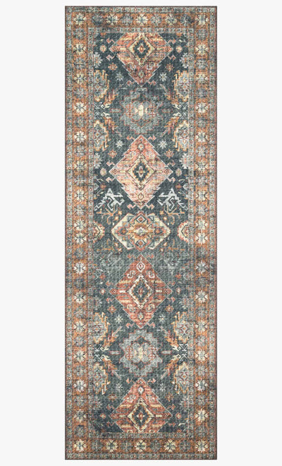 product image for Skye Rug in Sea & Rust by Loloi 46