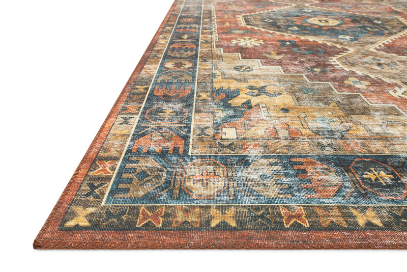 media image for Skye Rug in Rust / Blue by Loloi II 230