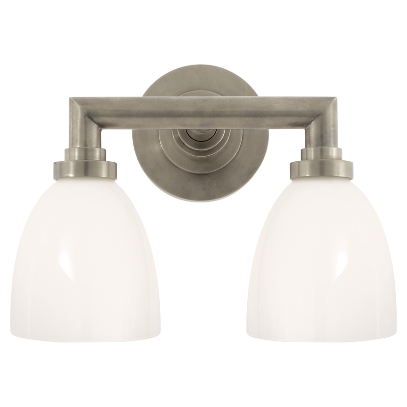media image for Wilton Double Bath Light by Chapman & Myers 274