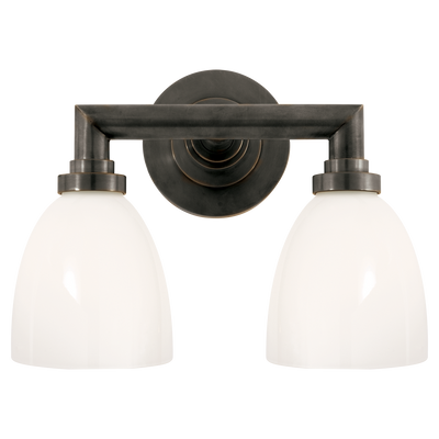 product image for Wilton Double Bath Light by Chapman & Myers 75