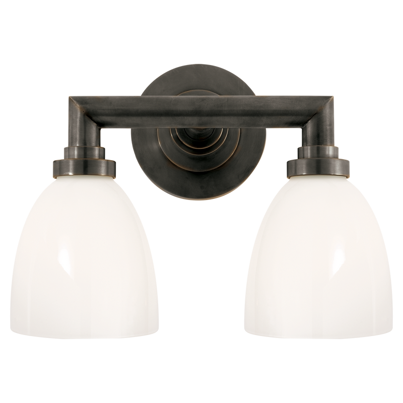 media image for Wilton Double Bath Light by Chapman & Myers 285