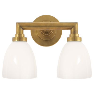 product image for Wilton Double Bath Light by Chapman & Myers 64