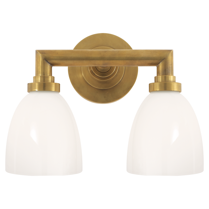 media image for Wilton Double Bath Light by Chapman & Myers 239