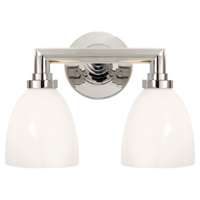 product image for Wilton Double Bath Light by Chapman & Myers 27