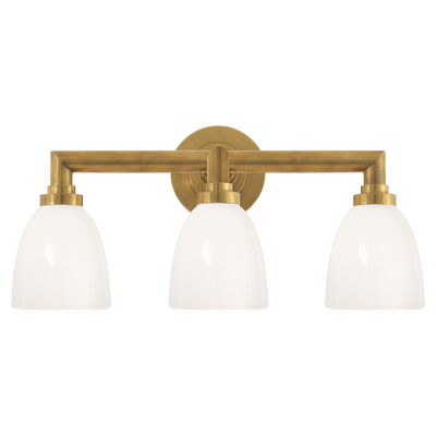 product image for Wilton Triple Bath Light by Chapman & Myers 55