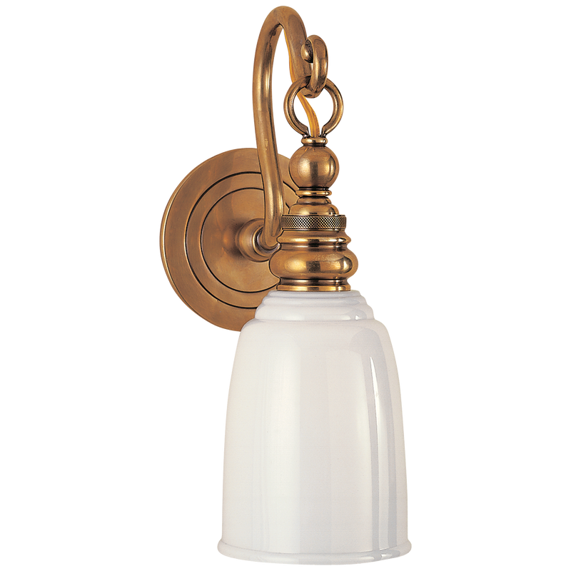 media image for Boston Loop Arm Sconce by Chapman & Myers 257